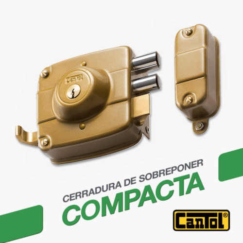 CERRADURA SUPER COMPACTA 120 MARCA CANTOL NUEVA