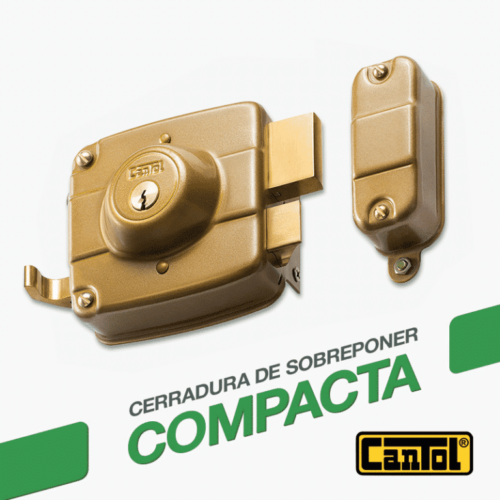 CERRADURA SUPER COMPACTA 160 MARCA CANTOL NUEVA