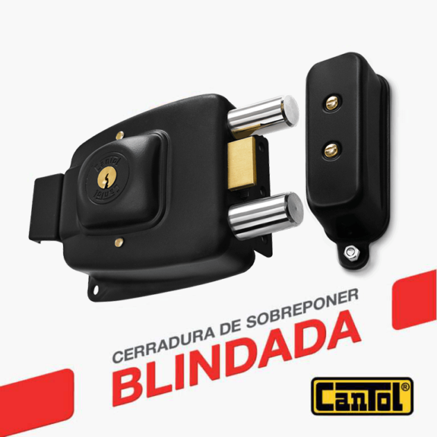 Cerradura Máxima 1000 - Edición Limitada  - Color Negro Mate