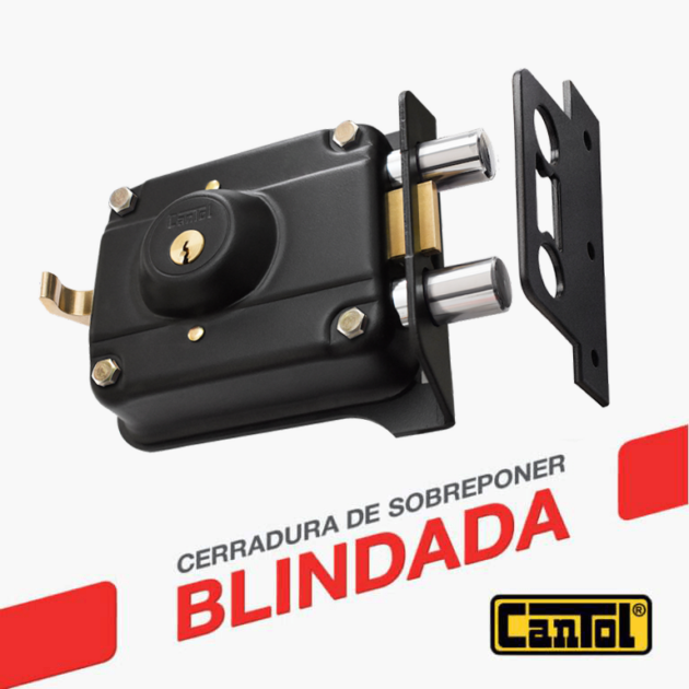 Cerradura Súper 700 – Edición Limitada – Color Negro Mate